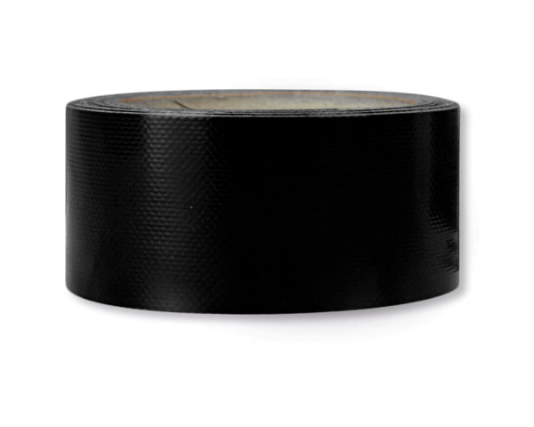 schwarze Rolle Gewebeklebeband
